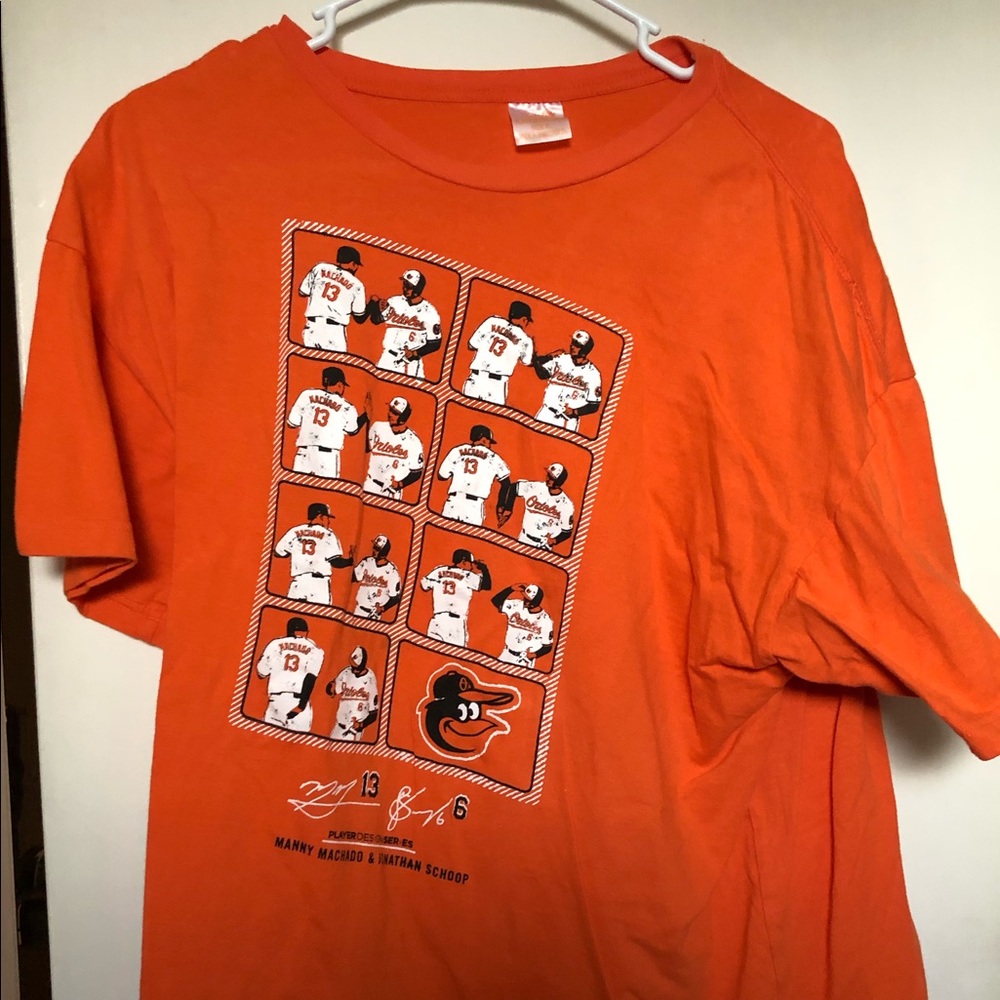 Orange Orioles T-Shirt